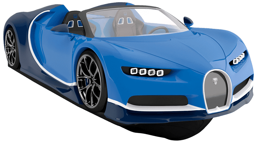 Bugatti Chiron Jetcar - Luxury Jetcar by Waterboatcar